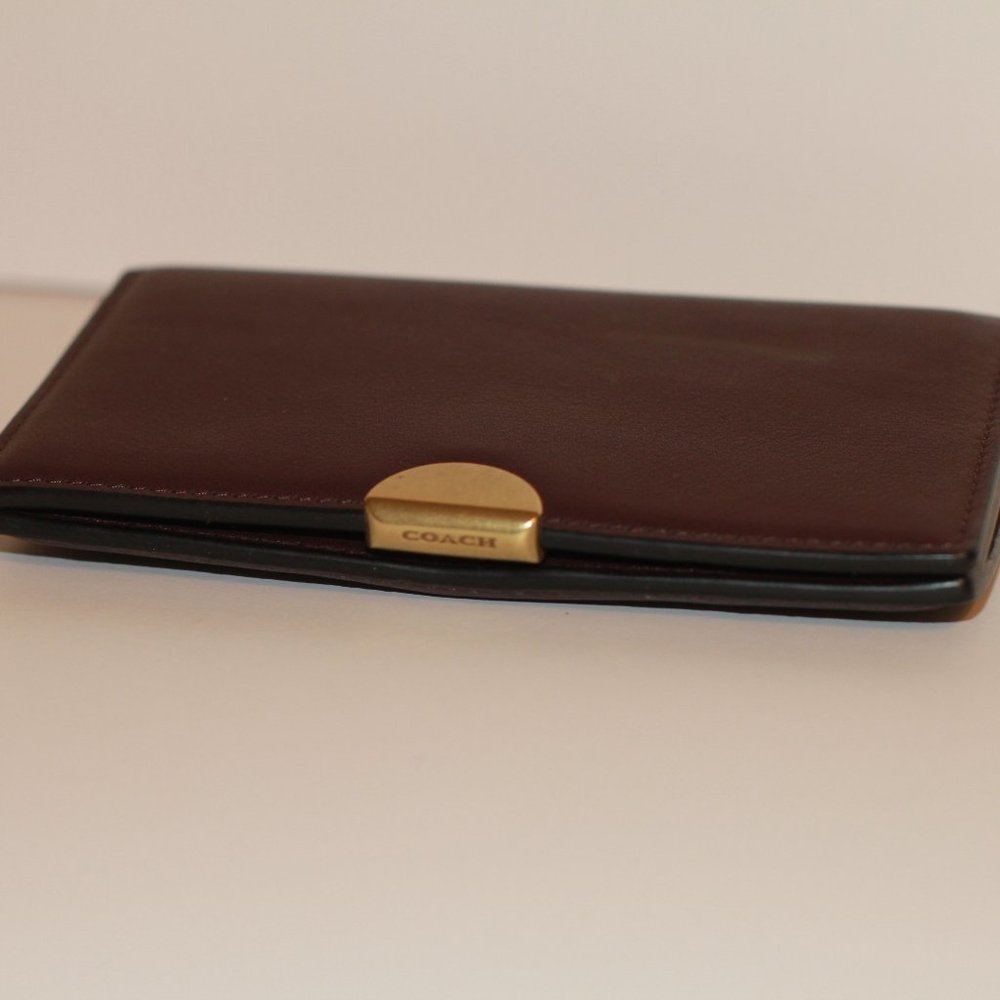 Coach Dreamer Wallet Oxblood